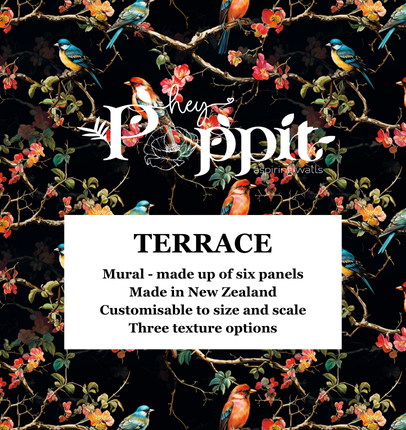 HEY POPPIT Wallpaper Pattern No - TERRACE (64261, 64262, 64263)