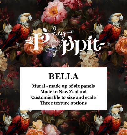 HEY POPPIT Wallpaper Pattern No - BELLA (64021, 64022, 64023)