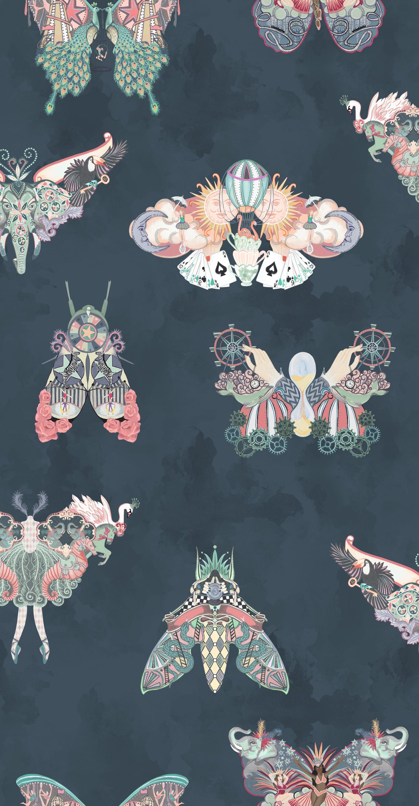 BRAND MCKENZIE Wallpaper Pattern No BMCF003/02B - Butterfly Effect