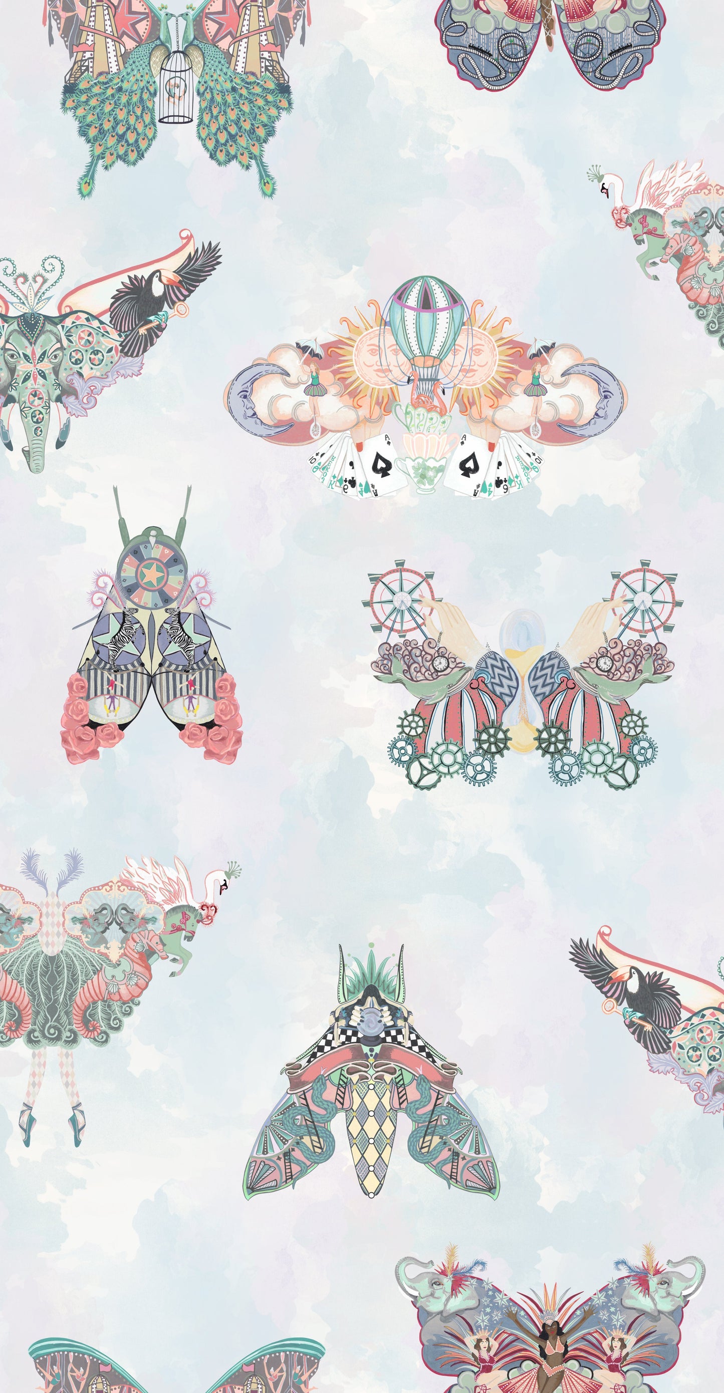 BRAND MCKENZIE Wallpaper Pattern No BMCF003/02D - Butterfly Effect