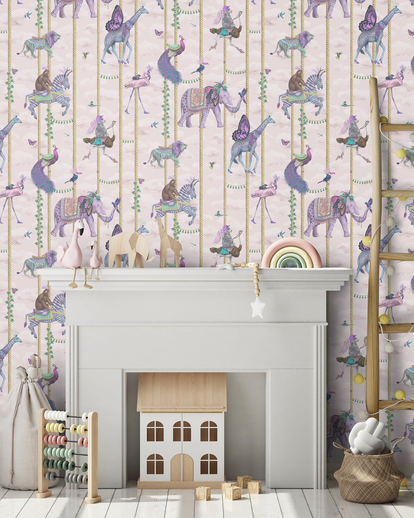 BRAND MCKENZIE Wallpaper Pattern No BMCF003/04C - Carousel