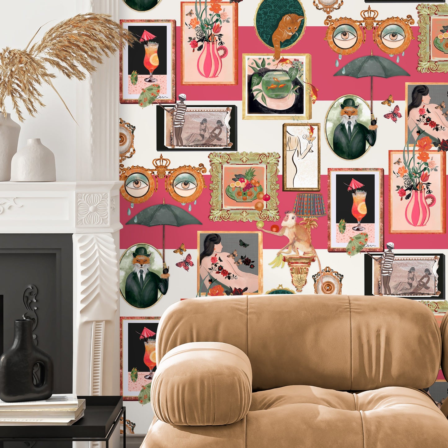 BRAND MCKENZIE Wallpaper Pattern No BMWL005/03C - Connecting Frames