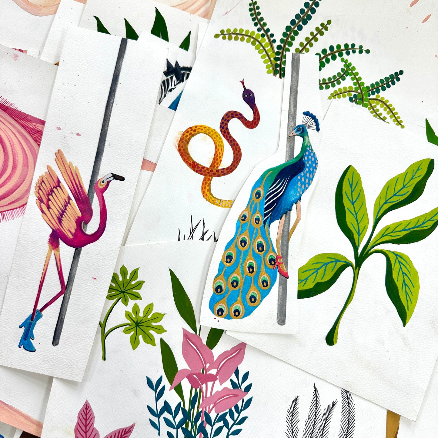 BRAND MCKENZIE Wallpaper Pattern No BMGI006/03C - Creature Club
