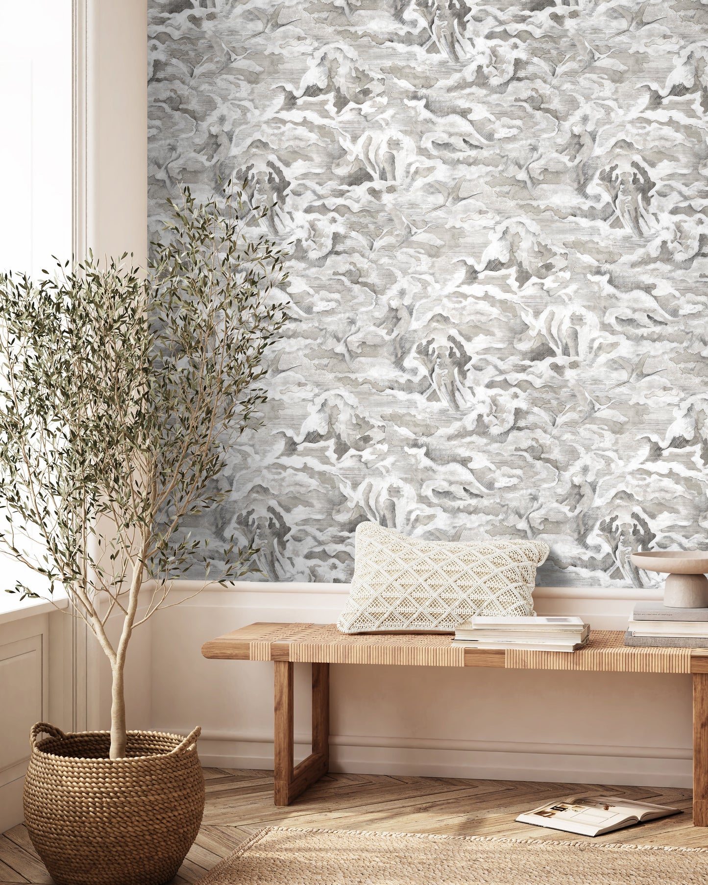 BRAND MCKENZIE Wallpaper Pattern No BMWL005/05A - Hidden Clouds