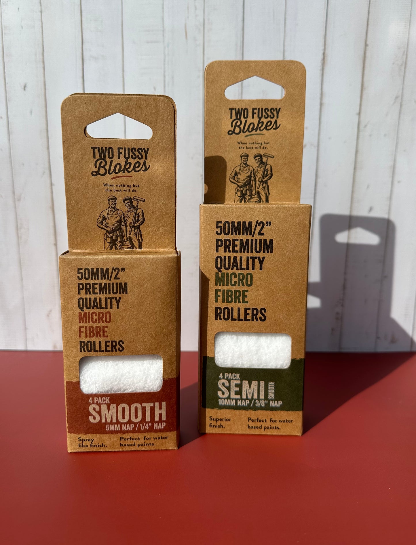 Two Fussy Blokes 50mm roller & sleeves bundle pack