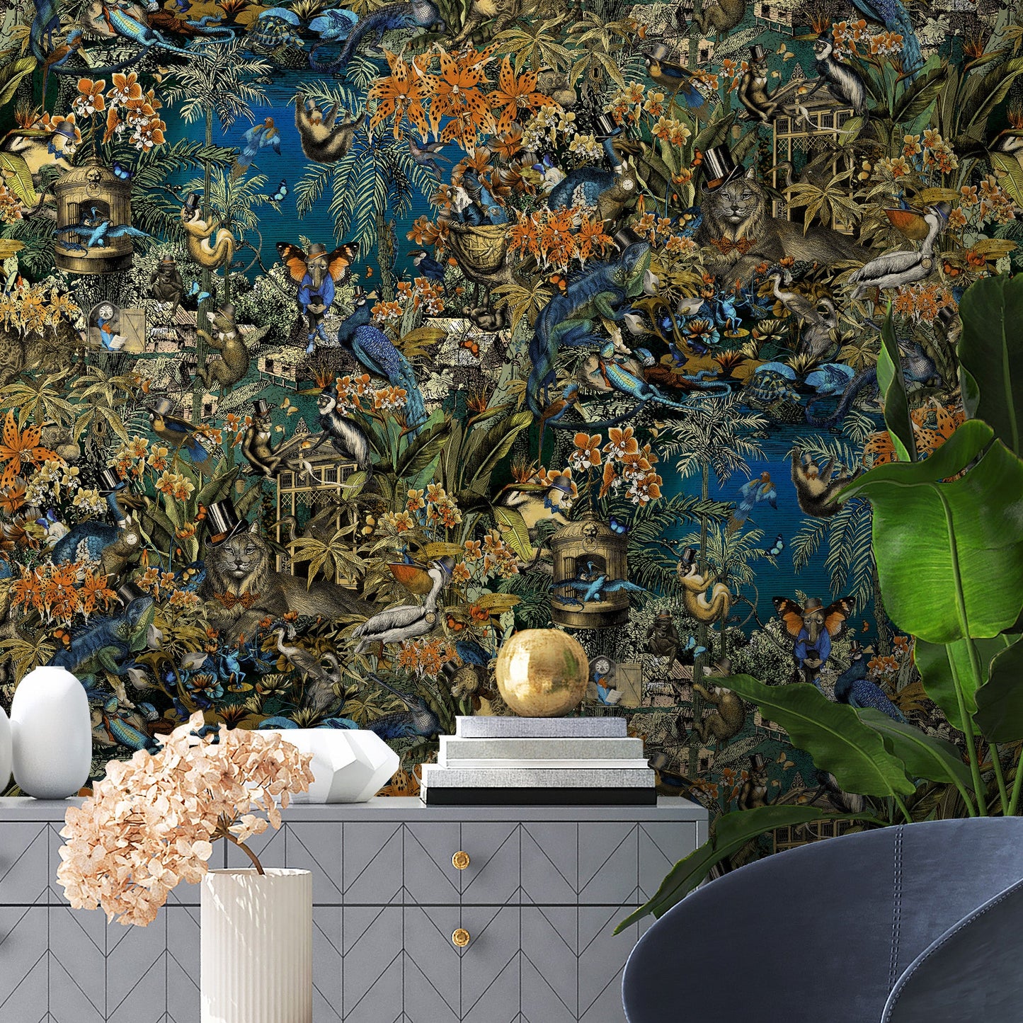 BRAND MCKENZIE Wallpaper Pattern No BMPP004/05D - Jungle Life