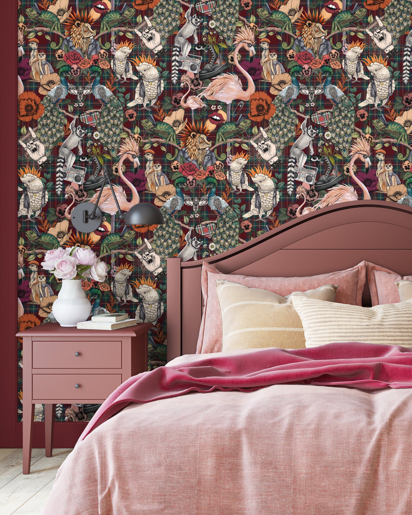 BRAND MCKENZIE Wallpaper Pattern No BMWL005/08D - Punk Rocks