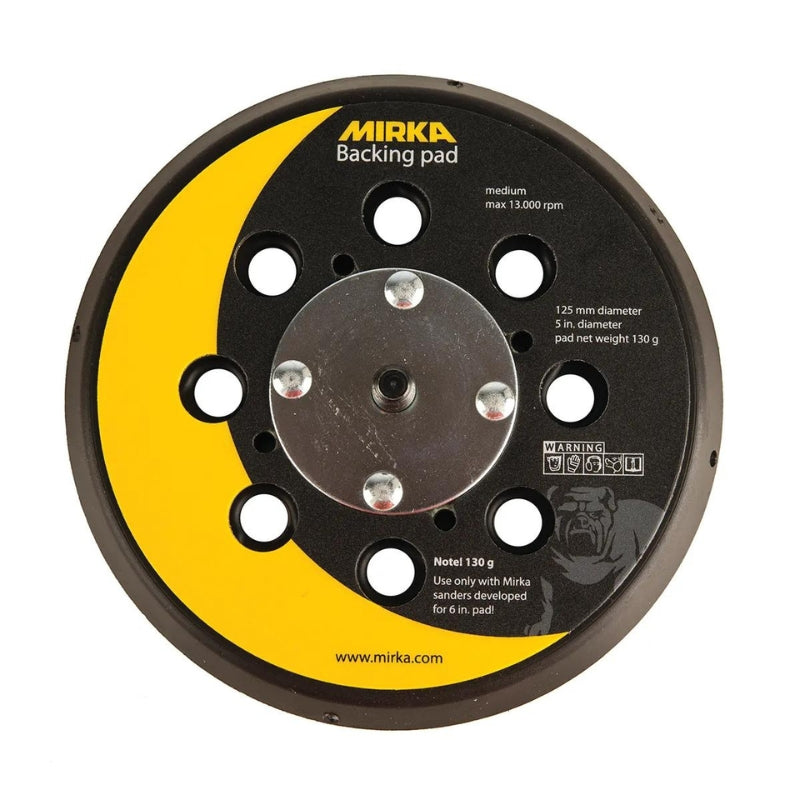 Mirka® Backing Pad for DEROS Sander - 125mm Grip