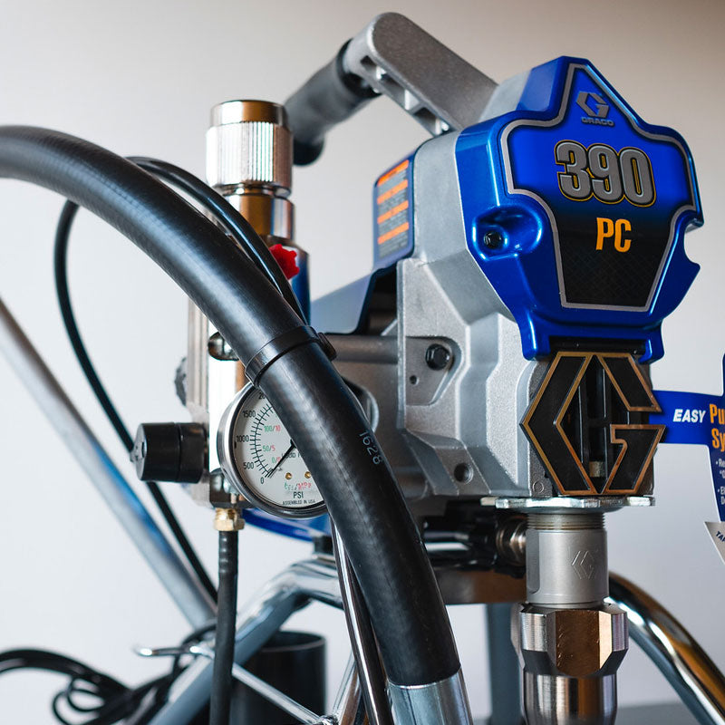 Graco 390 PC Electric Airless Sprayer, Stand 17C386