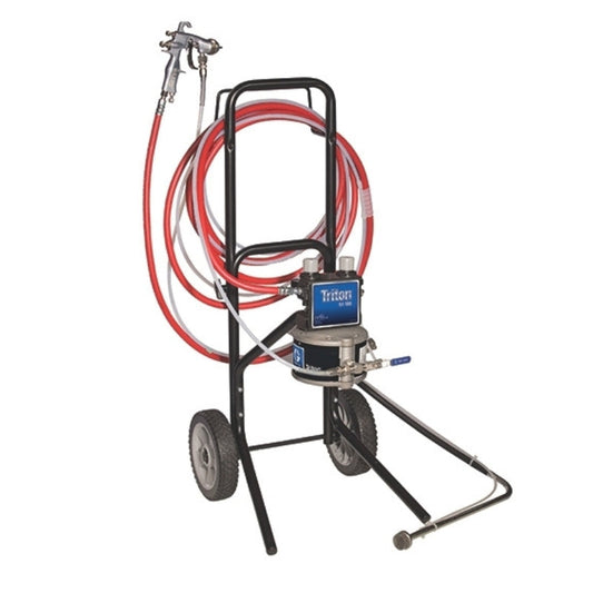 Graco Triton 308 Alum Spray Cart Package 1.0mm Nozzle for Wood