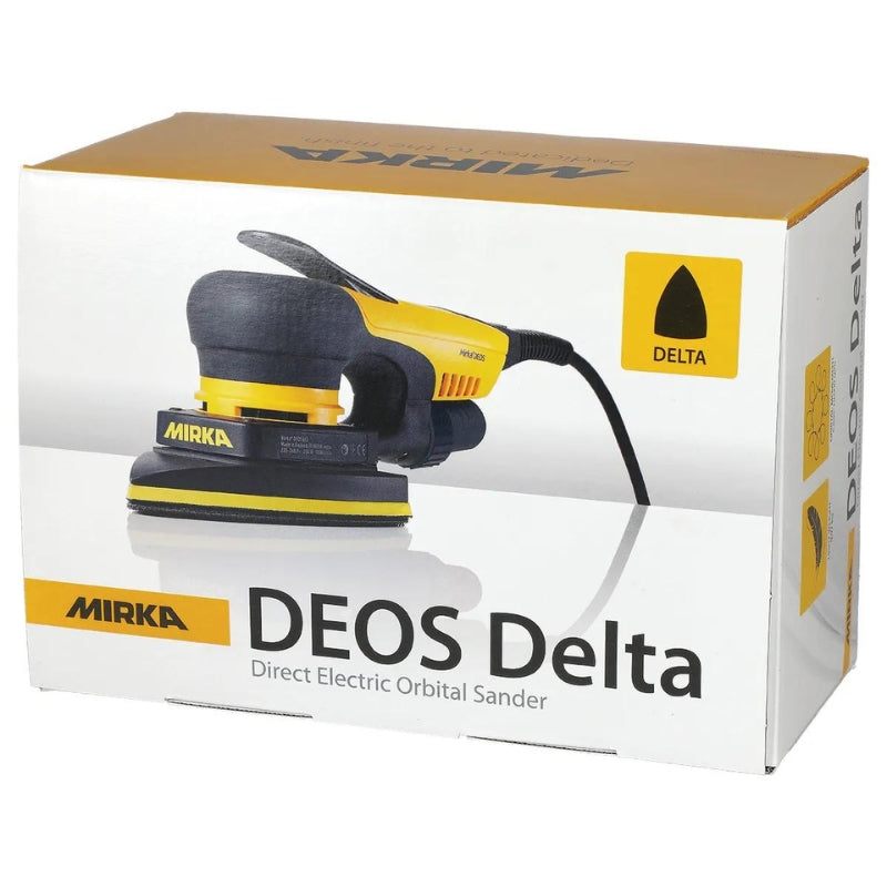 Mirka® DEOS Delta 663CV - Direct Electrical Orbital Sander for Corners