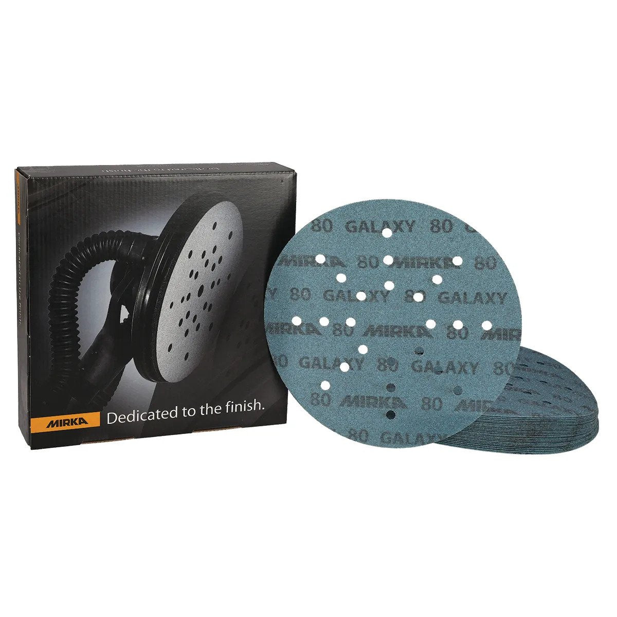 Mirka Galaxy - 225mm 24H Grip Disc 25 Pack Range