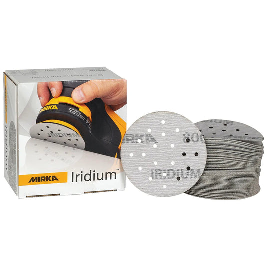 Mirka Iridium® - 77mm Disc 20H Abrasives Range