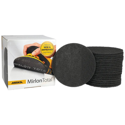 Mirka Mirlon Total® - 150 mm Disc Fibre Abrasive