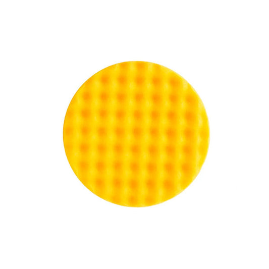 Mirka Polishing Foam Pad Ø 85mm Yellow Waffle 2-pack