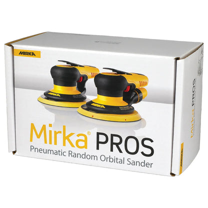 Mirka PROS 550CV 125mm - Pneumatic Random Orbital Sander 5.0mm