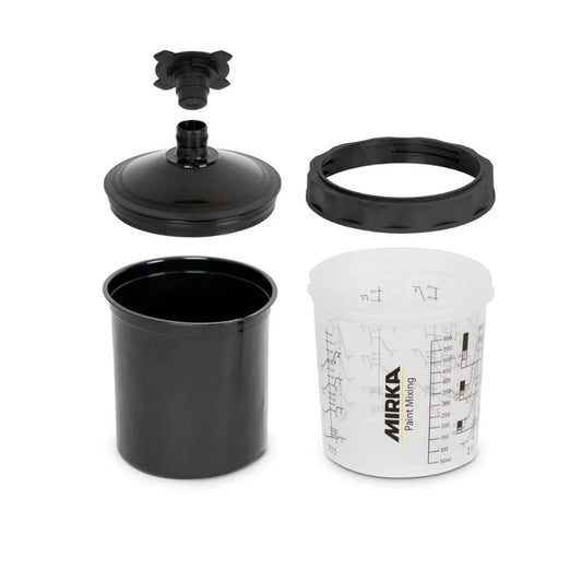 Mirka UV resistant Paint Cup System with 125µm Filter Lid