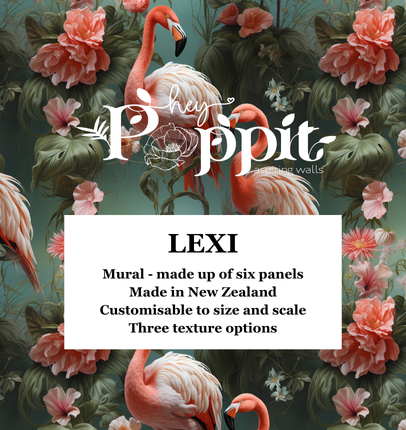 HEY POPPIT Wallpaper Pattern No - LEXI (64161, 64162, 64163)