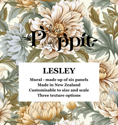 HEY POPPIT Wallpaper Pattern No - LESLEY (64151, 64152, 64153)