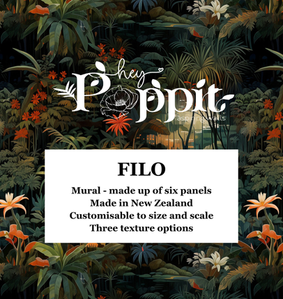 HEY POPPIT Wallpaper Pattern No - FILO (64081, 64082, 64083)