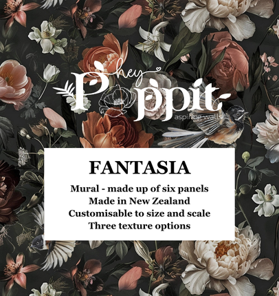 HEY POPPIT Wallpaper Pattern No - FANTASIA (64101, 64102, 64103)