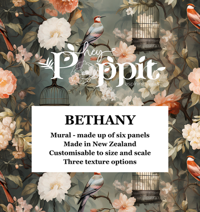 HEY POPPIT Wallpaper Pattern No - BETHANY (64031, 64032, 64033)