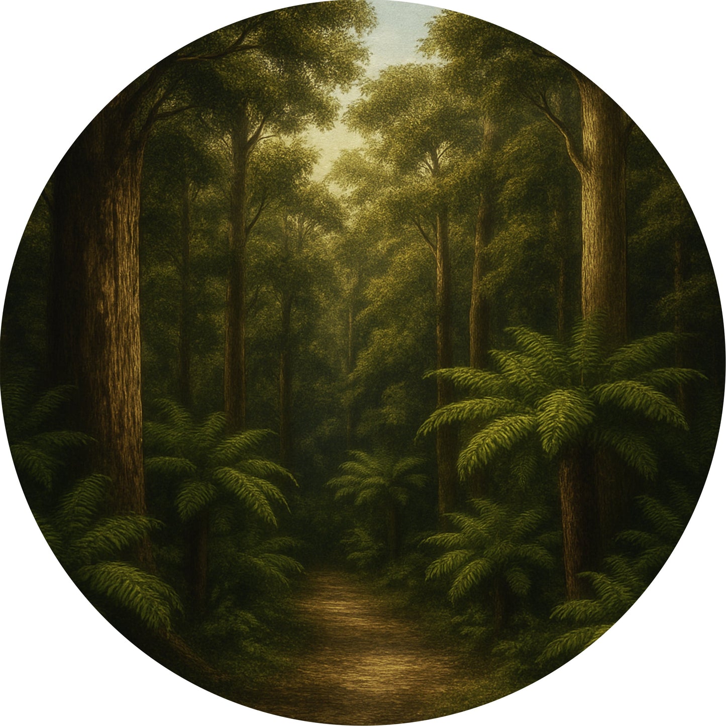 CIRQUE Act Two Pattern No MILFORD TRACK circle mural wallpaper
