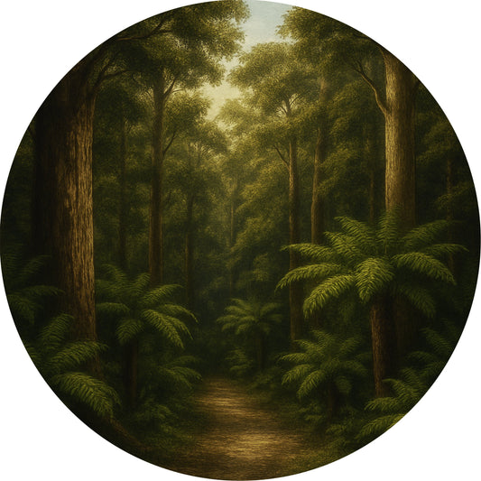 CIRQUE Act Two Pattern No MILFORD TRACK circle mural wallpaper