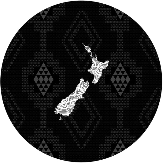 CIRQUE Act Two Pattern No MANA circle mural wallpaper