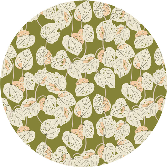 DESIGNER COLLECTIVE Pattern No 66226 by Josephine Lorelle Design - Kawakawa circle mural swatch