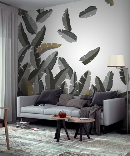 TROPICAL HOUSE Wallpaper Pattern No 688122