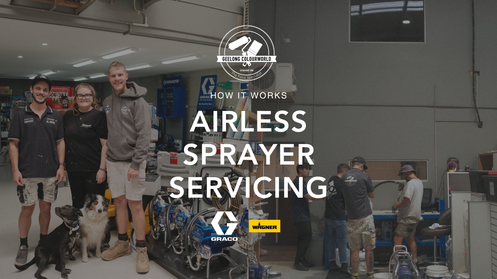 Load video: Airless Sprayer Servicing