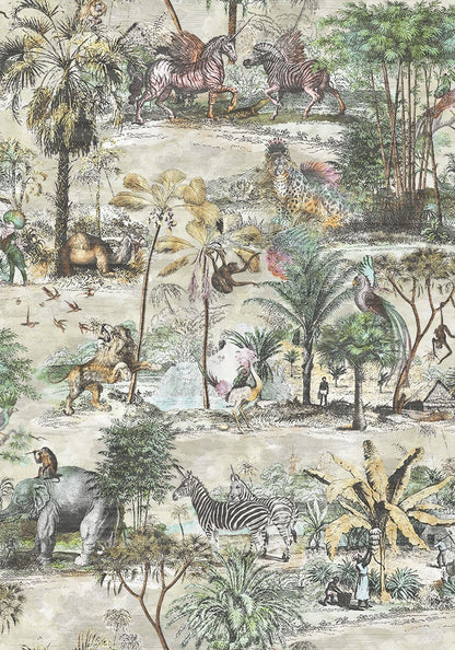 BRAND MCKENZIE Wallpaper Pattern No BMTD001/04A - Animal Islands