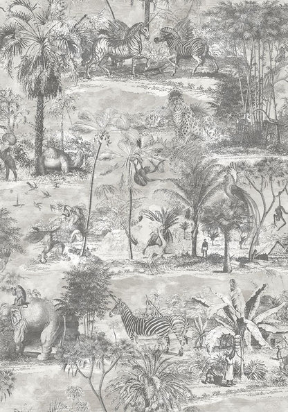 BRAND MCKENZIE Wallpaper Pattern No BMTD001/04C - Animal Islands