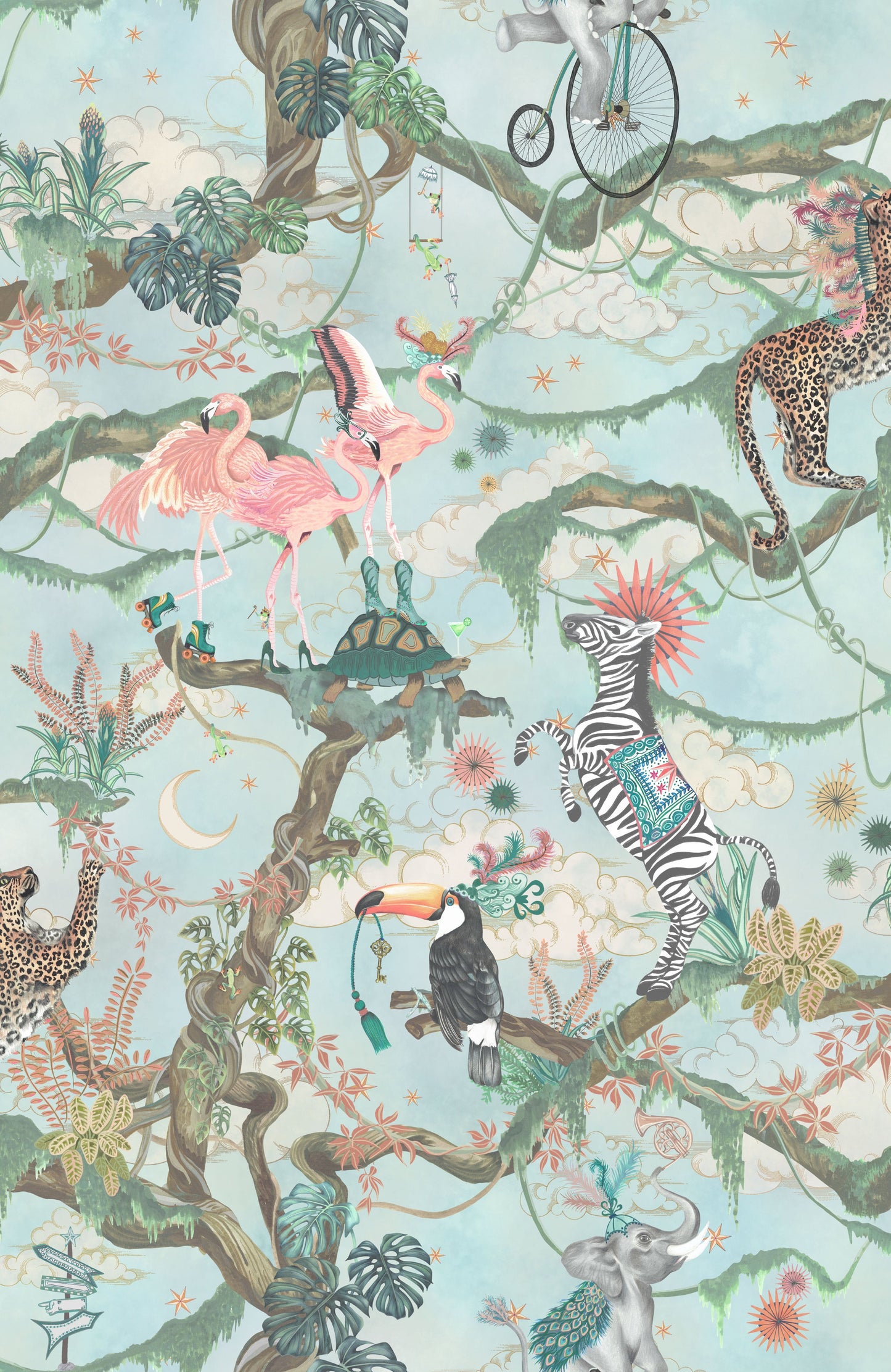 BRAND MCKENZIE Wallpaper Pattern No BMCF003/01B - Balancing Act