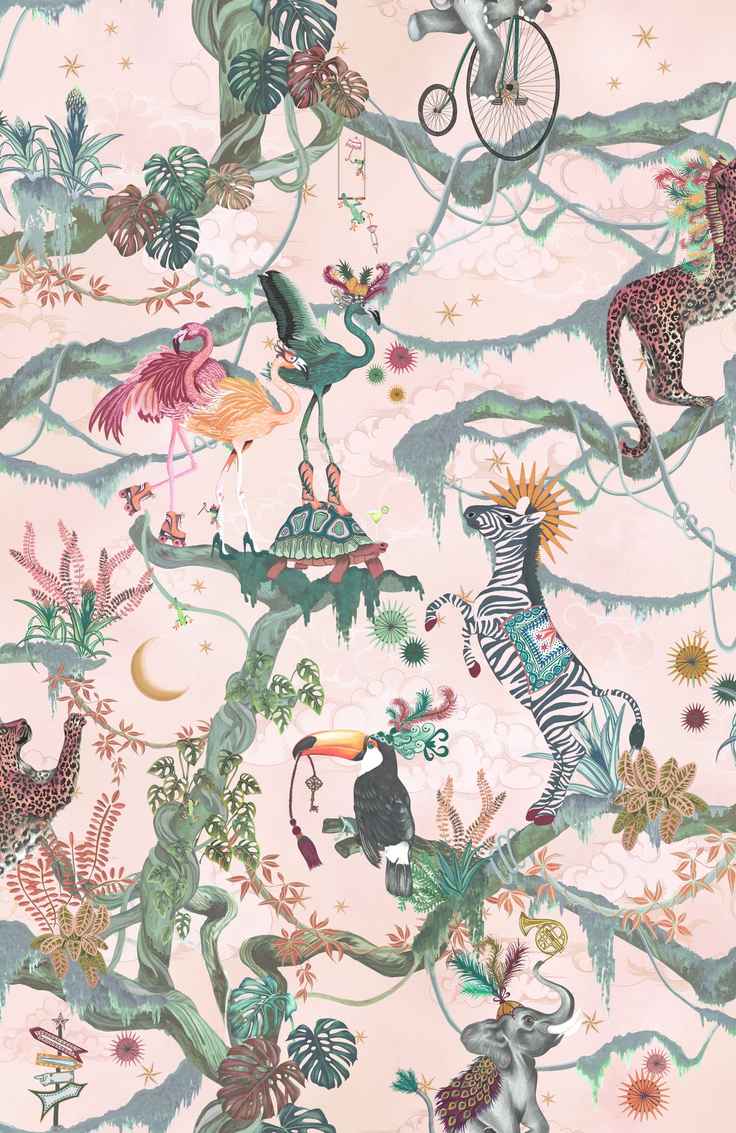 BRAND MCKENZIE Wallpaper Pattern No BMCF003/01D - Balancing Act