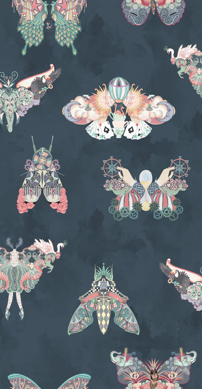 BRAND MCKENZIE Wallpaper Pattern No BMCF003/02B - Butterfly Effect