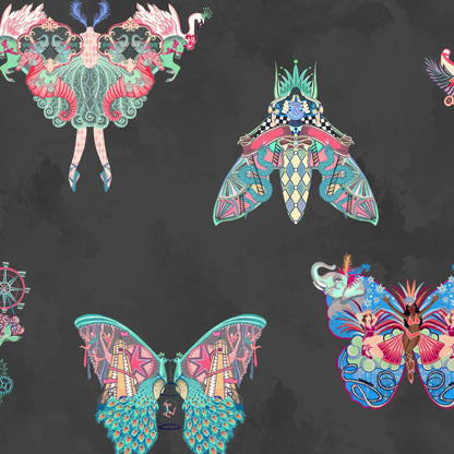 BRAND MCKENZIE Wallpaper Pattern No BMCF003/02C - Butterfly Effect