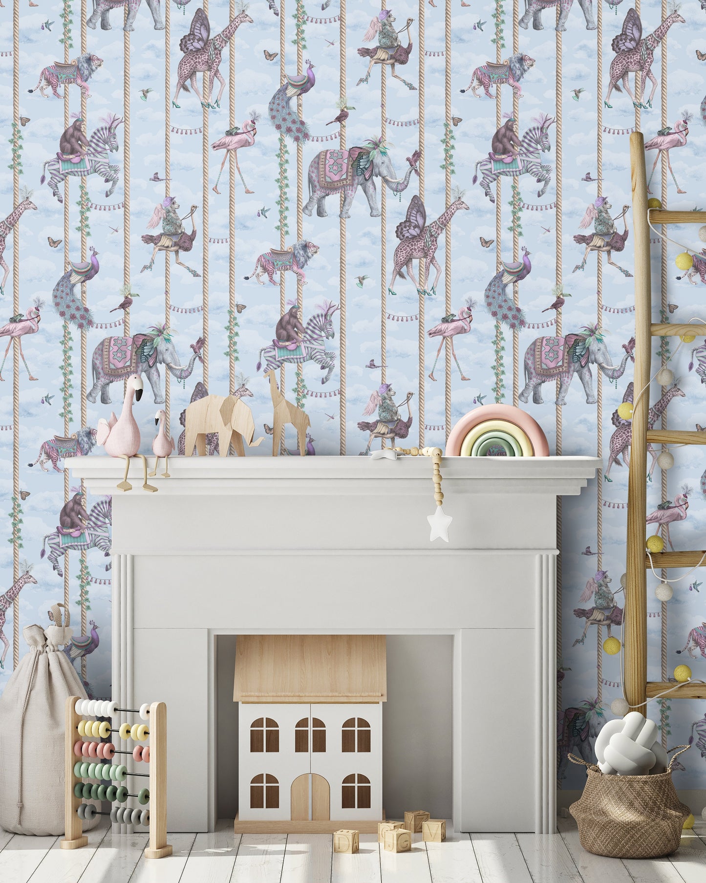 BRAND MCKENZIE Wallpaper Pattern No BMCF003/04A - Carousel