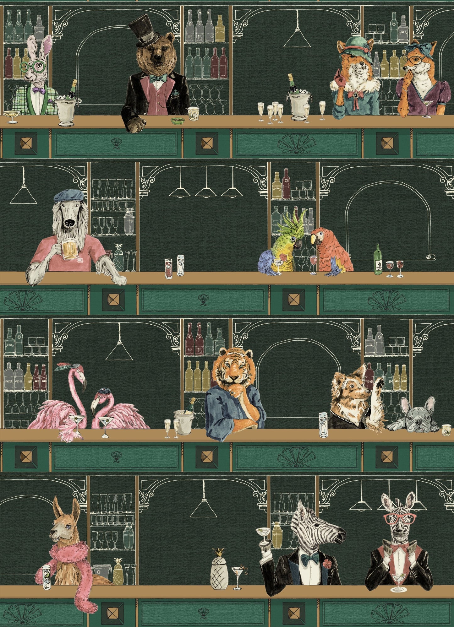 BRAND MCKENZIE Wallpaper Pattern No BMCF003/07A - Happy Hour