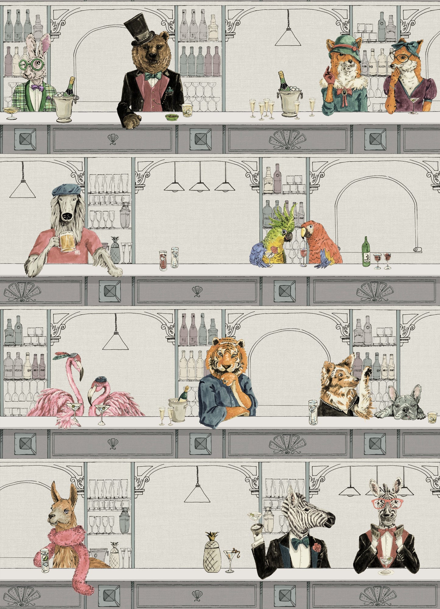BRAND MCKENZIE Wallpaper Pattern No BMCF003/07B - Happy Hour