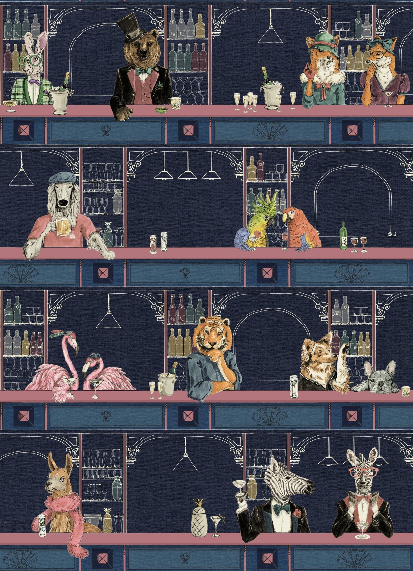 BRAND MCKENZIE Wallpaper Pattern No BMCF003/07C - Happy Hour