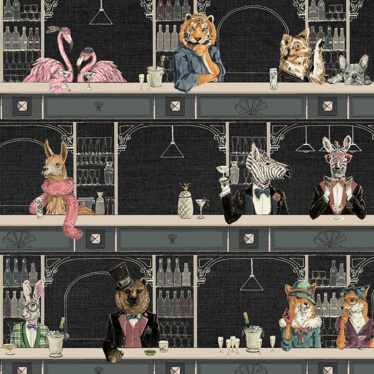 BRAND MCKENZIE Wallpaper Pattern No BMCF003/07D - Happy Hour