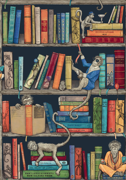 BRAND MCKENZIE Wallpaper Pattern No BMCF003/08A - Monkey Library