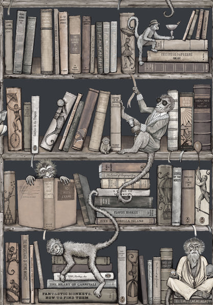 BRAND MCKENZIE Wallpaper Pattern No BMCF003/08B - Monkey Library
