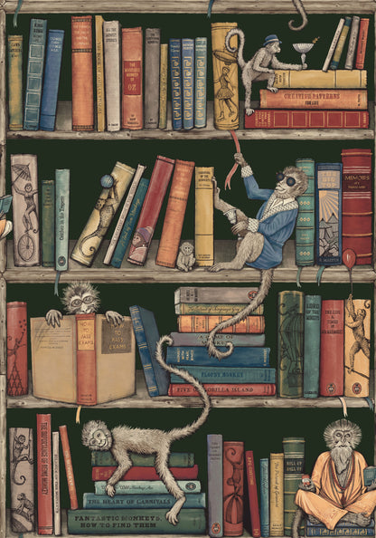 BRAND MCKENZIE Wallpaper Pattern No BMCF003/08C - Monkey Library