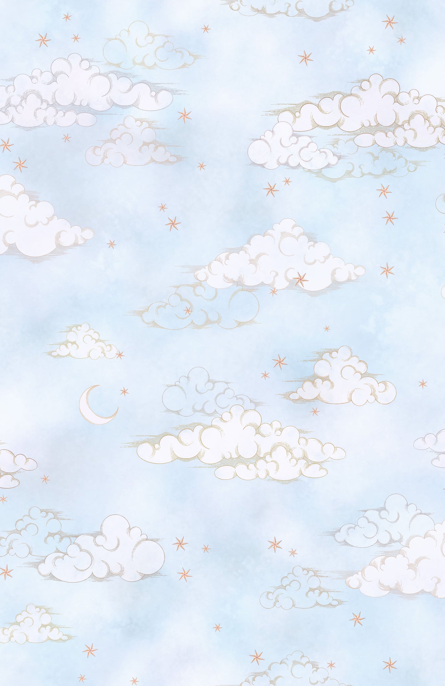 BRAND MCKENZIE Wallpaper Pattern No BMCF003/10A - Starry Clouds