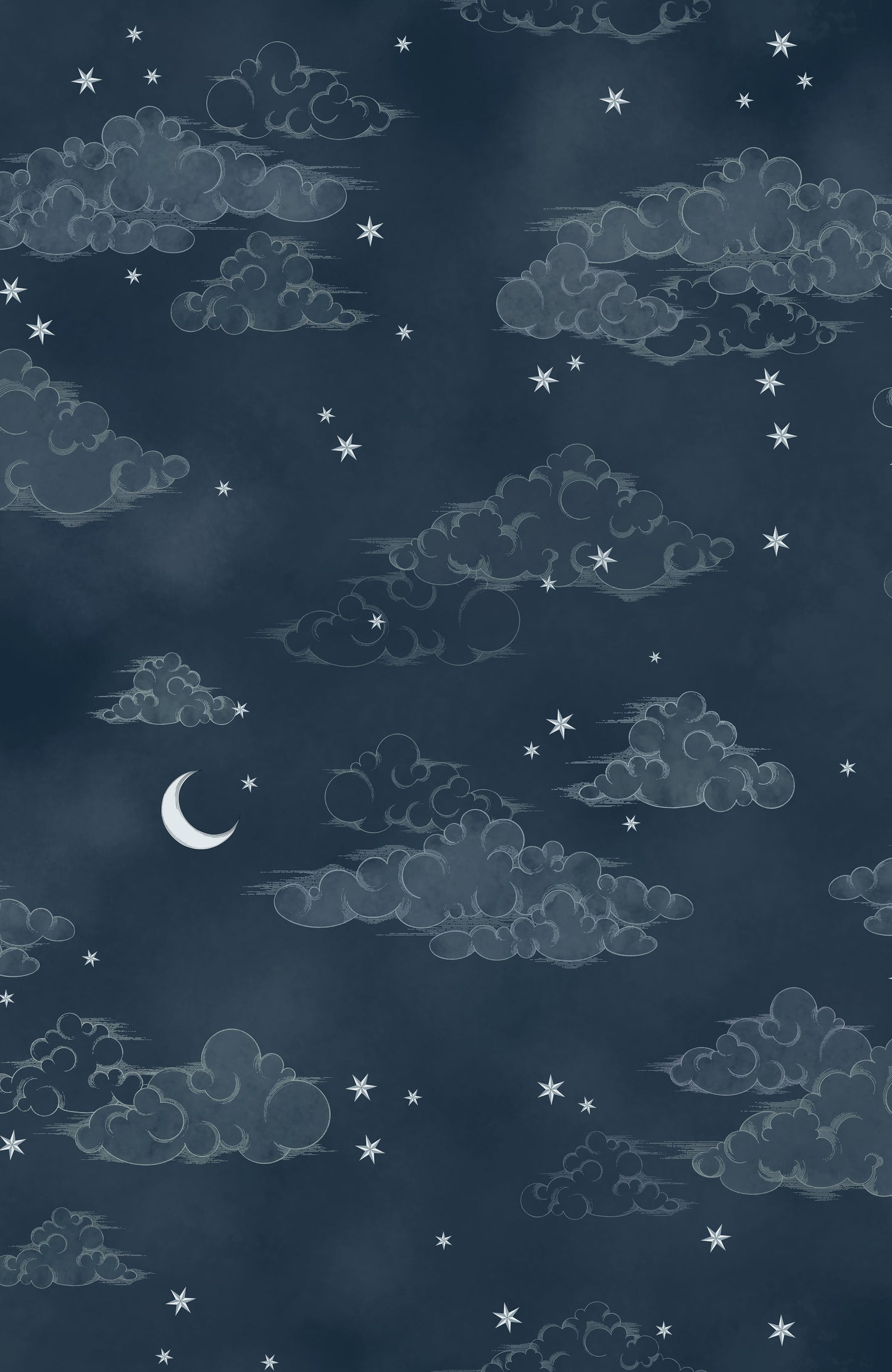 BRAND MCKENZIE Wallpaper Pattern No BMCF003/10C - Starry Clouds