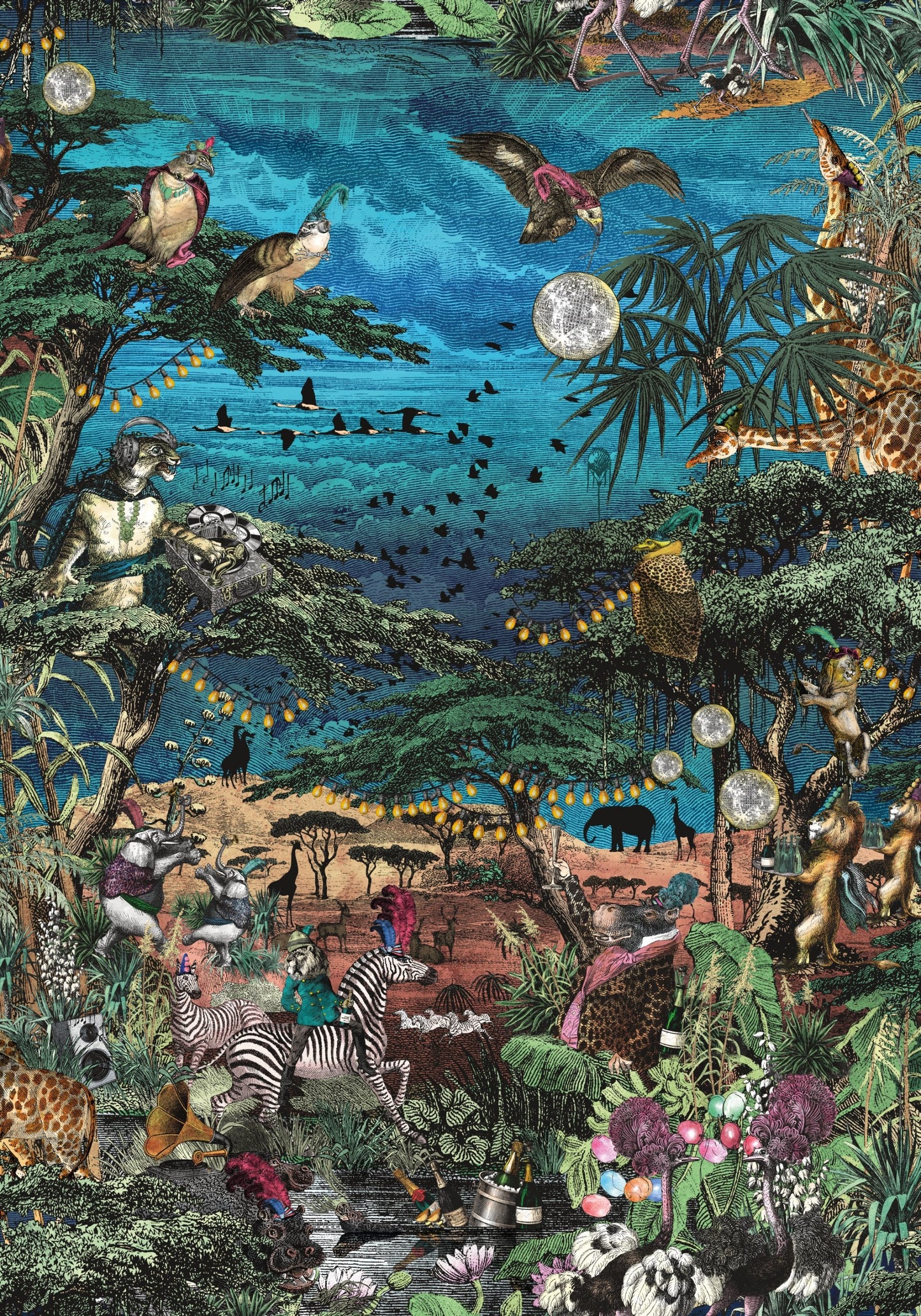 BRAND MCKENZIE Wallpaper Pattern No BMGI006/01A - Club Safari