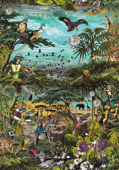BRAND MCKENZIE Wallpaper Pattern No BMGI006/01D - Club Safari